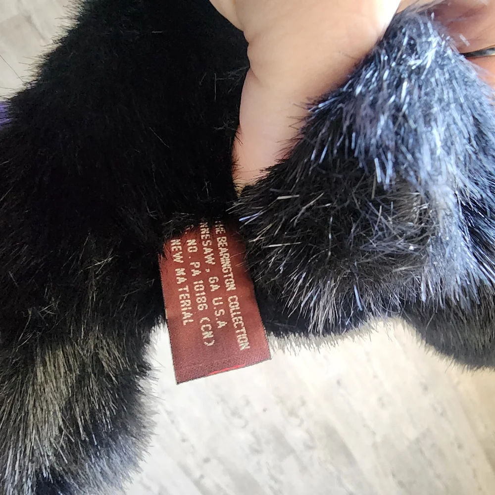 The Bearington Collection‎ Black Bear Plush Stuffed Animal 12